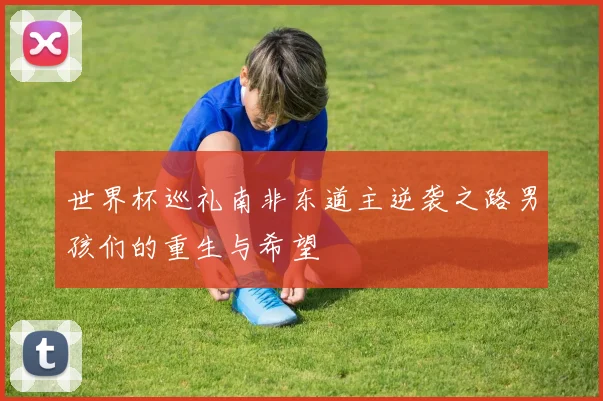 世界杯巡礼南非东道主逆袭之路男孩们的重生与希望