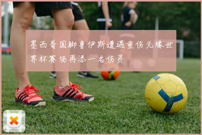墨西哥国脚鲁伊斯遭遇重伤无缘世界杯赛场再添一名伤员